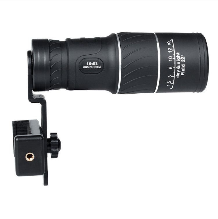 a black telescope with a white background
