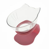 Elevated Double-Bowl Cat Feeding Station