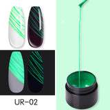 Luminous Spider Nail Art Gel Polish Set