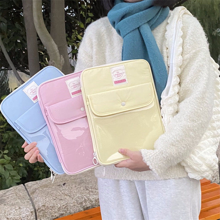 a person holding several bags