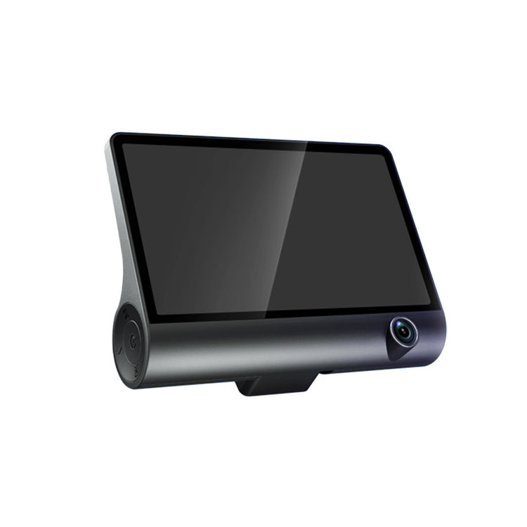 a black and silver device with a round camera