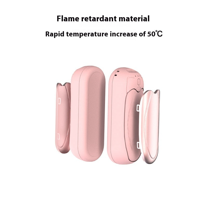 Two-in-one Usb Portable Double-sided Quick Heat Split Hand Warmer