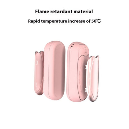 Two-in-one Usb Portable Double-sided Quick Heat Split Hand Warmer