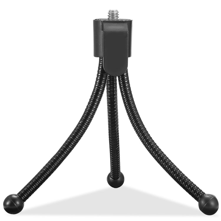 a black tripod with a screw