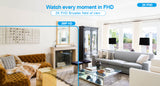 HD Wi-Fi PTZ Security Camera with Optional Memory Card