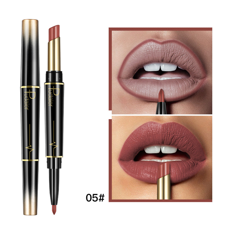 a close up of a lip liner