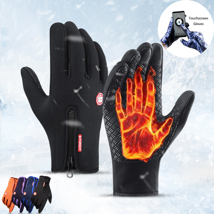 a pair of gloves with a hand on them