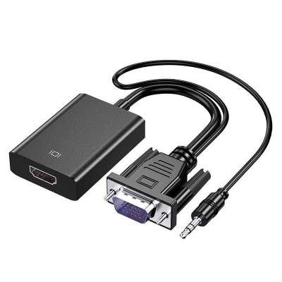 a vga cable with a plug