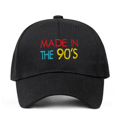 Embroidered baseball cap
