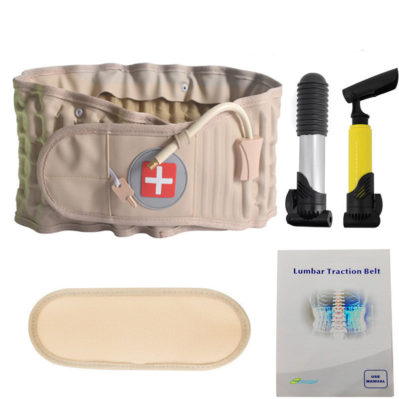 a lumbar belt and lumbar pump