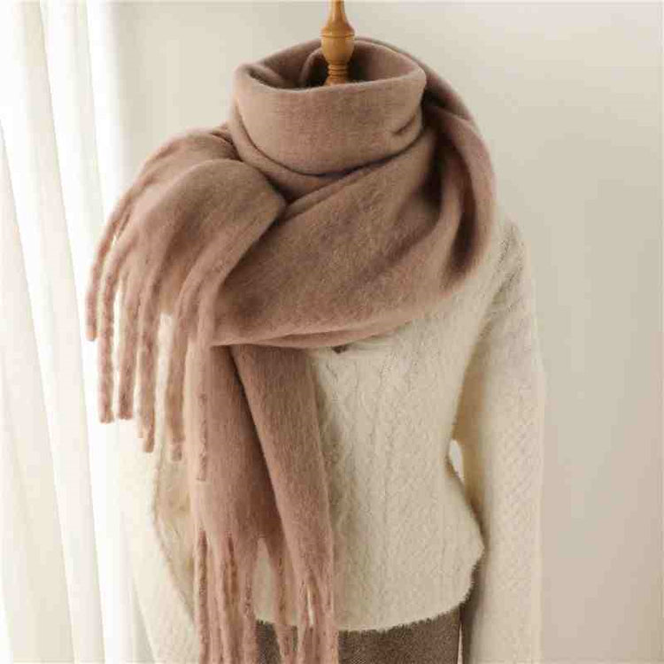 a mannequin wearing a scarf
