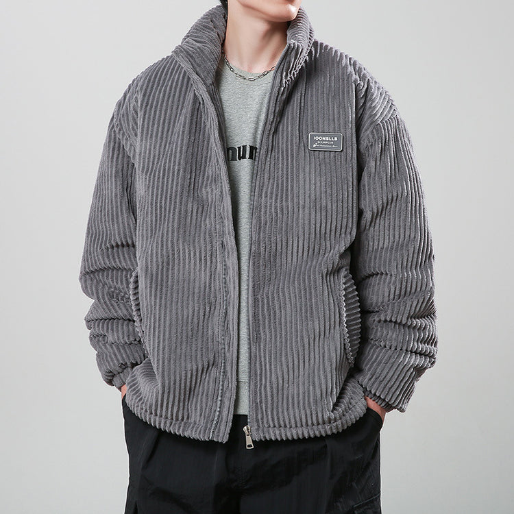 a man in a jacket