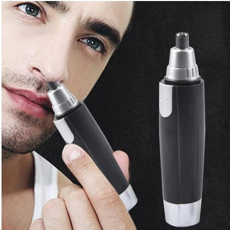 a man using a trimmer