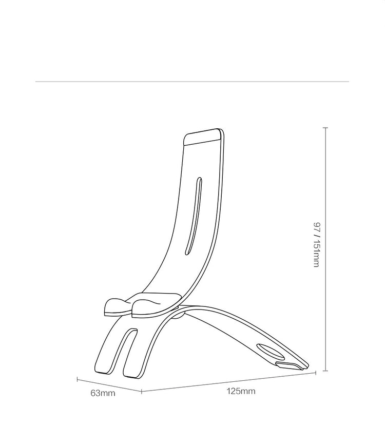 a drawing of a chair