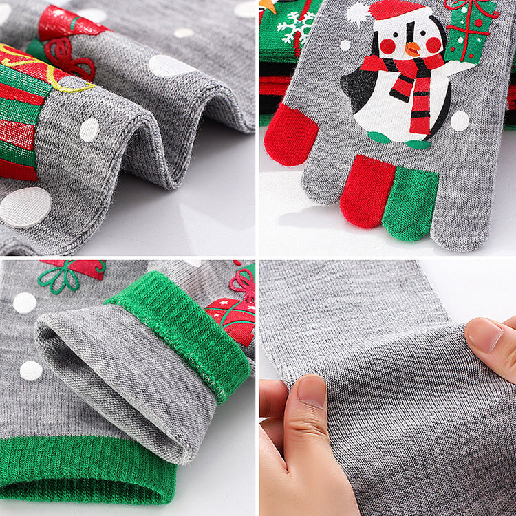 a collage of a grey glove with a snowman and a snowman