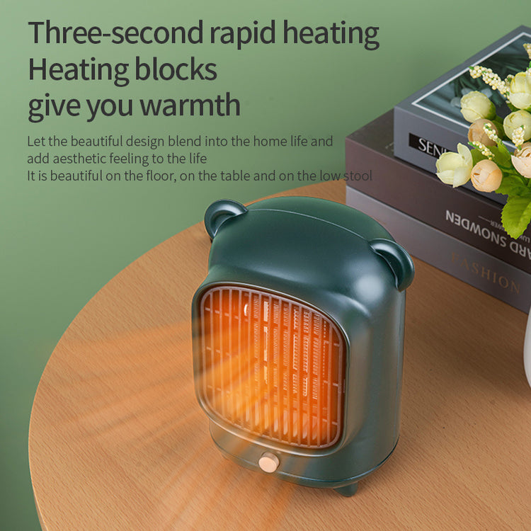 a small heater on a table