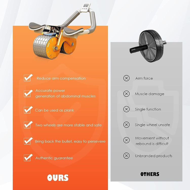 a poster with a wheel and a roller