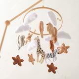 Forest Animal Felt Crib Mobile