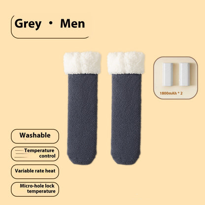 Winter Warm Feet Electric Warm-keeping And Cold-proof Socks