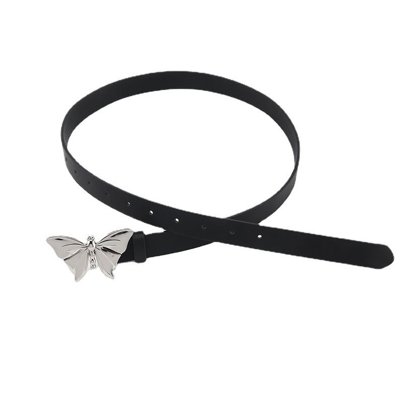 a black belt with a silver buckle