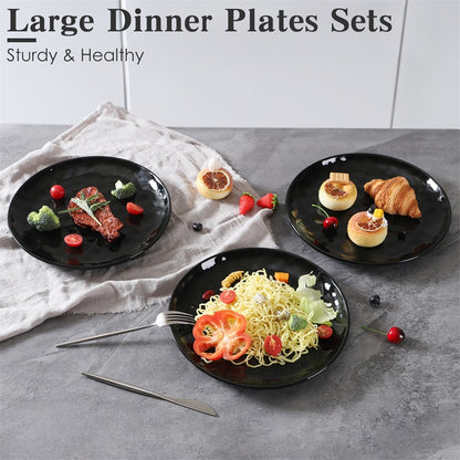 Black Plate 6PCS