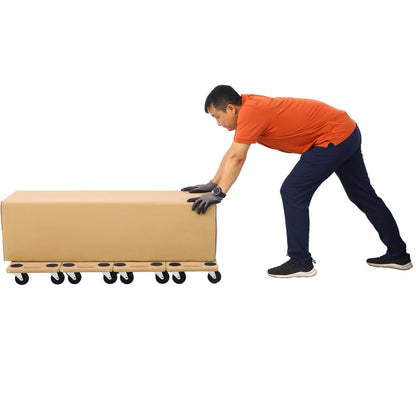 Heavy Duty Furniture Dolly  Wood Rolling Mover For Piano  Couch  Fridge