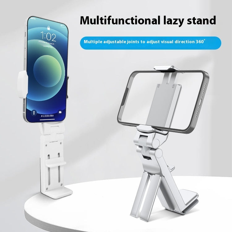 a phone on a stand