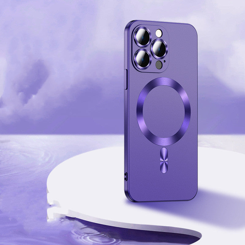 Frosted Magnetic Suction Phone Case