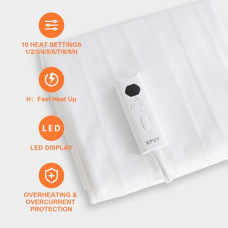 a white device on a white towel