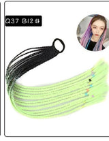 Three-Strand Gradient Braided Wig