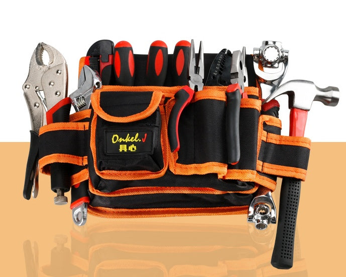 a tool belt with tools in it