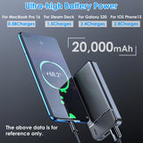 Fast-Charging Portable Power Bank with USB Cable