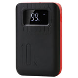 Portable Power Bank with LCD Display and Built-In Flashlight