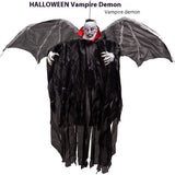 Large Hanging Bat Vampire Halloween Decoration