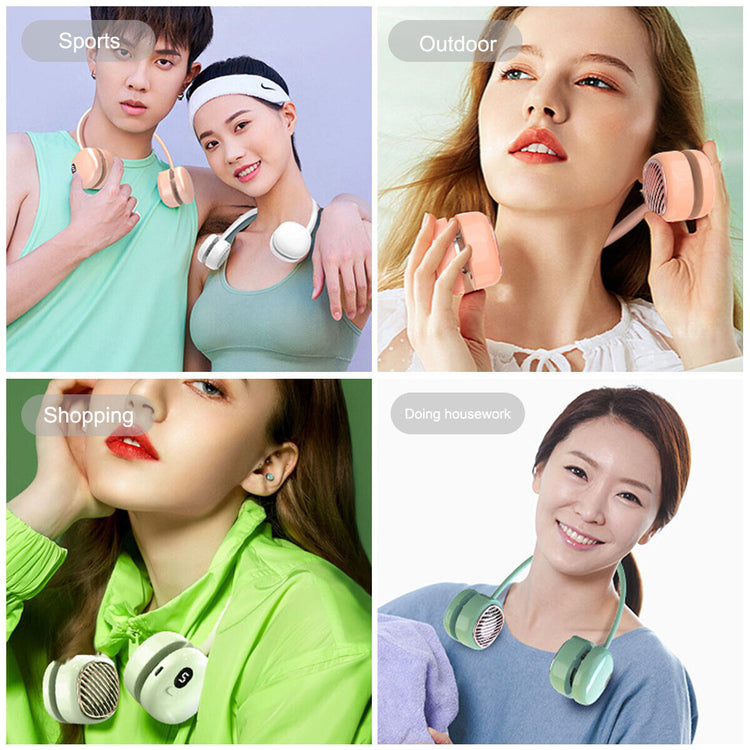 a collage of people with headphones