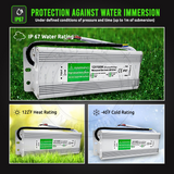 DC12V IP67 45W Waterproof LED Driver Power Supply Transformer~3357