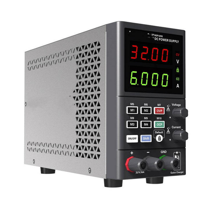 a close-up of a power supply