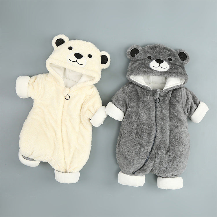 a pair of baby clothes