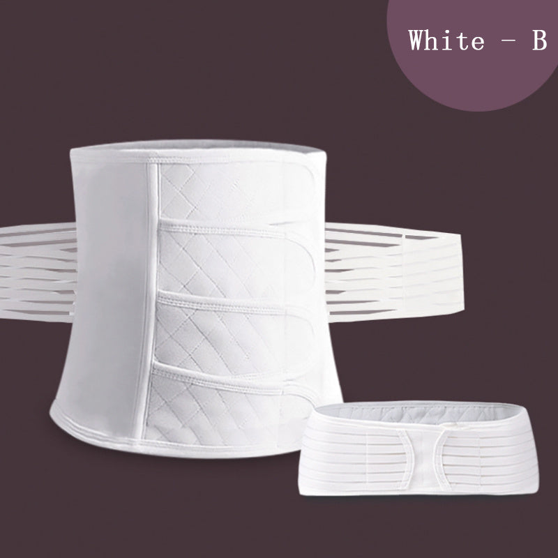 a white corset with straps