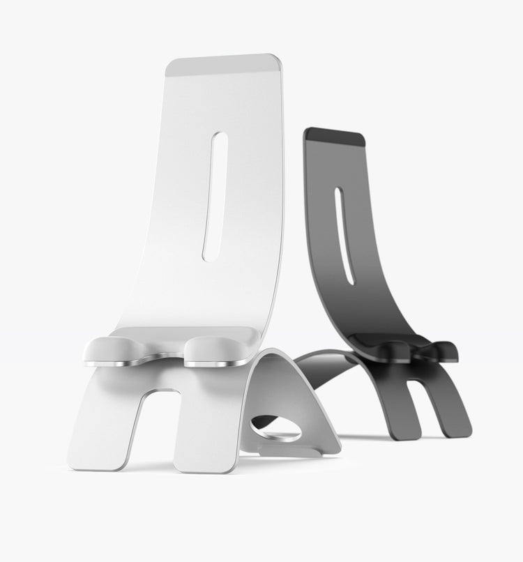 a black and white chair