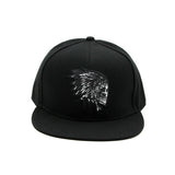 Embroidered Skull Baseball Cap