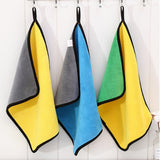Double-Sided Microfiber Car Cleaning Towel