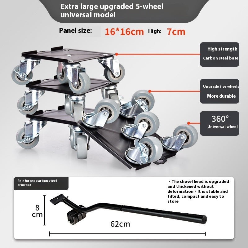 Five-wheel Bearing Universal Wheel Shifter Household Furniture Furniture Moving System