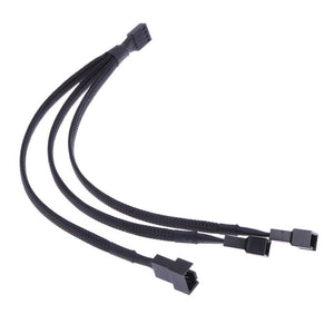 a close-up of a computer power cable