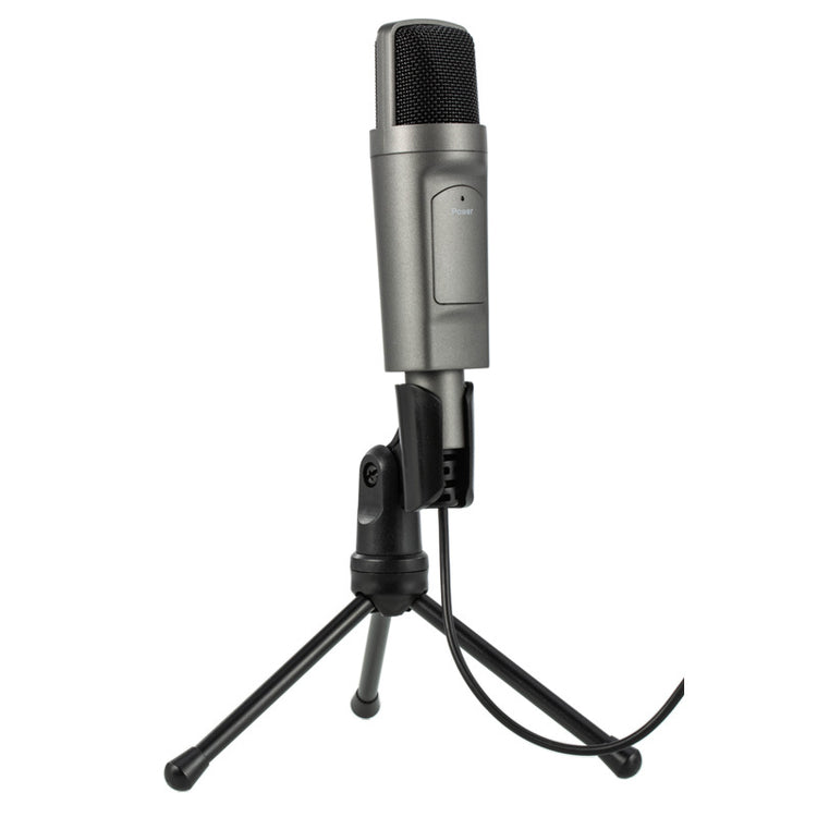 a microphone on a tripod