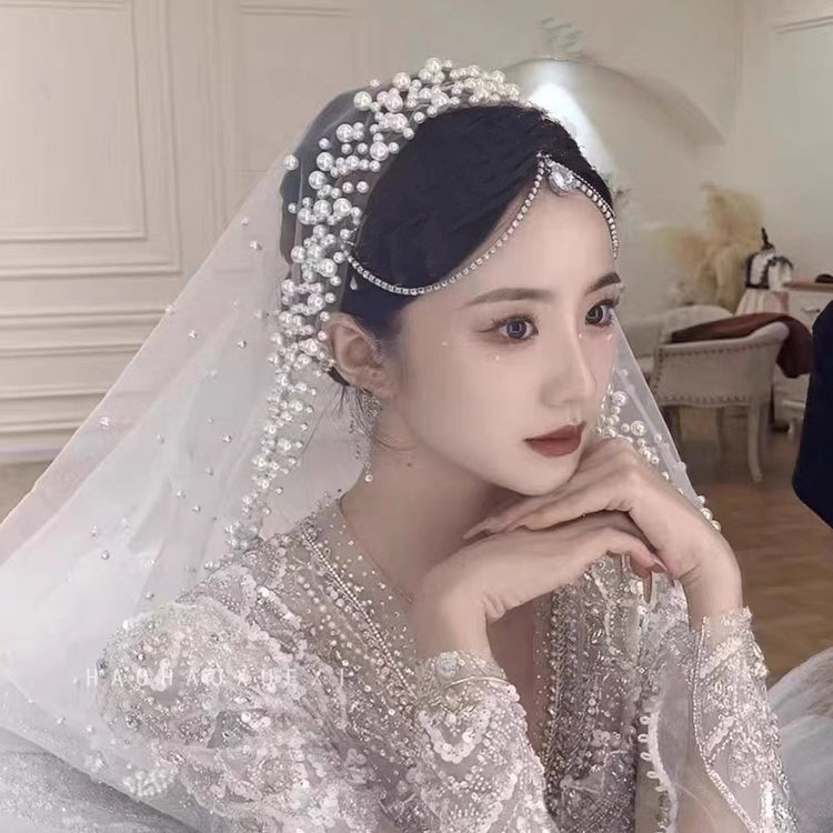 a woman in a wedding dress