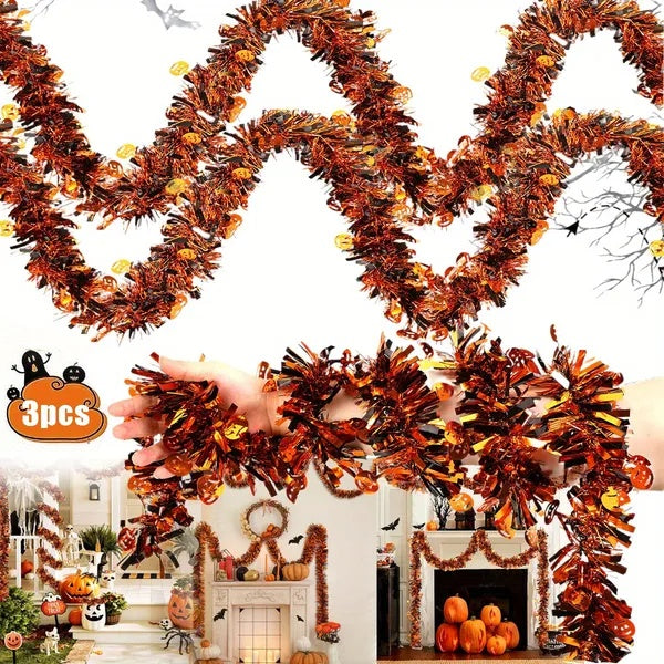 a hand holding a garland