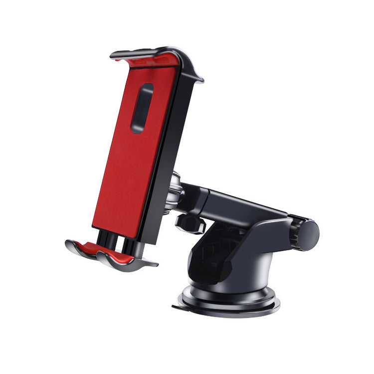 a black and red car mount