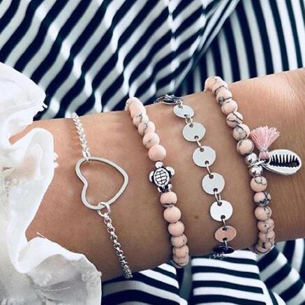 a person wearing bracelets