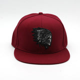 Embroidered Skull Baseball Cap